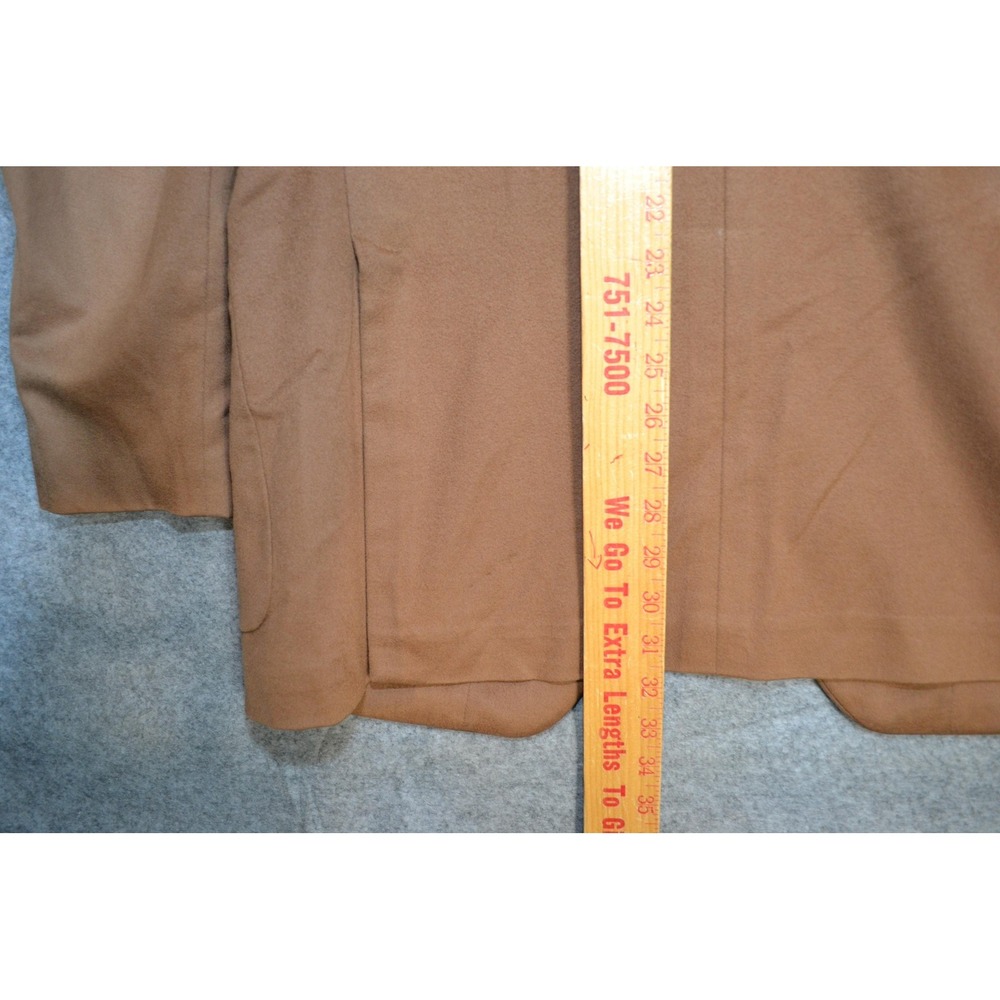 Edwin Nazario Sport Coat Mens 44R Brown Wool Cashmere Loro Piana Blazer Italy - Picture 16 of 16